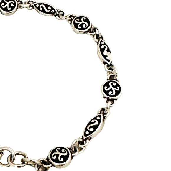 Brighton Ellington Silver Tone Heart Bracelet - Picture 6 of 11